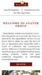 Mobile Screenshot of ananthgroup.com